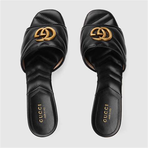 gucci double g slide|gucci closed toe sandals.